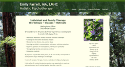 Desktop Screenshot of emilyfarrell.org